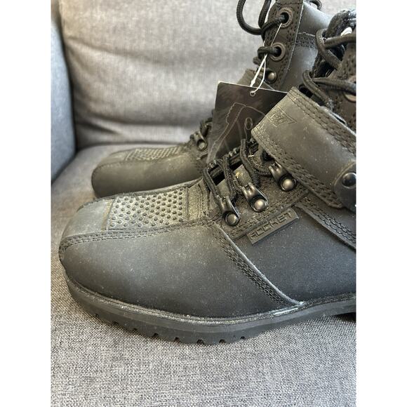Joe Rocket Big Bang 2.0 Mens Size 8 Motorcycle Riding Boots Black 1287-0011 main image 12